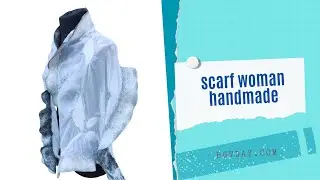 Scarf for women #scarf #felt #felting #silkscarf #шалове #плъстене #валяние #направисисам
