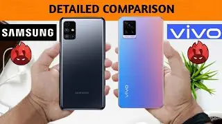 Vivo V20 vs Samsung M51 Detail Comparision|7000mAh Battery|33W Fast charger|6.7