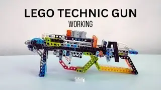 Powerful LEGO Technic Gun (With Mechanism)