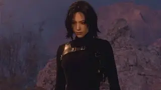 Ada Wong w/ Hiker Hair and Black Dress RE4R Scenepack