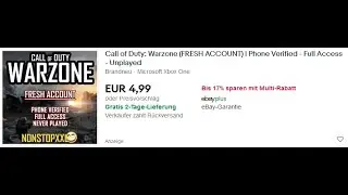 Toxic Streamer Behauptet Ich Habe Mein Account Gekauft (WARZONE)