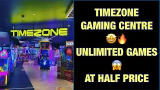 TIMEZONE GAMING CENTRE 🔥🔥 | LARGEST ARCADE | FUN GAMES 🤩 | TIMEZONE INDORE TI MALL