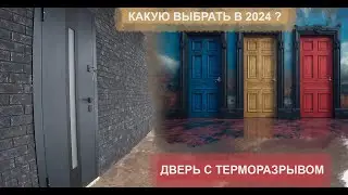Термо Про уличная дверь в дом. Входная дверь с терморазрывом