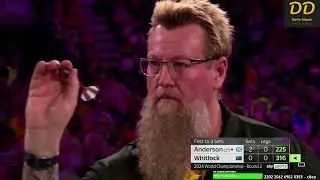 Обзор матча Gary Anderson vs Simon Whitlock. 2024 PDC World Darts Championship. Round 2.