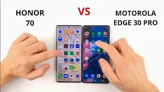 Honor 70 vs Motorola Edge 30 Pro | SPEED TEST