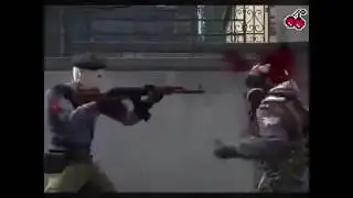When an enemy player has a crazy high ping