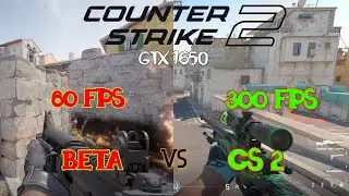 Counter-Strike 2 Beta VS Release FPS Comparison (Now Better?) GTX 1650 + i3-10100f Benchmark