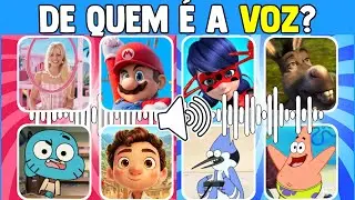 🐞 ADIVINHE O PERSONAGEM PELA VOZ - parte 2