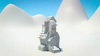 3D model and building up animation Castle | 3d Autodesk maya 14