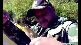 Рыбалка в Красноярском крае - река Большой-Кемчуг  Сплав