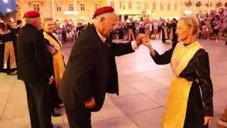 Smotra folklora Zagreb - KUD Kvadrilja - Trogir,Croatia