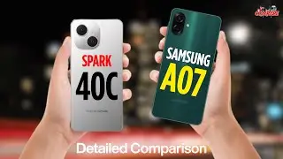 Spark 40C vs Galaxy A07 — RAM, Storage & Real Usage Test