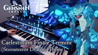 [Piano] Genshin Impact OST - Caelestinum Finale Termini (Stormterror Dvalin's Theme)