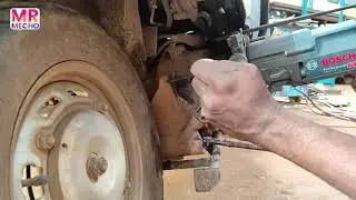 Drilling a Hole Through the Broken Bolt in a Scooty engine | Mr Mecho