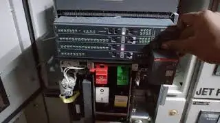 ABB Make ACB Relay SACE PR121/P Trip test.