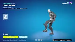Fortnite *NEW* Jubi Slide Emote!