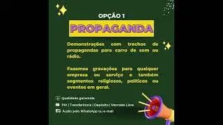 Opção 1 - Propaganda