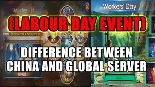 Legacy of Discord - Difference between Global and China Server (Labour Day Event)