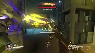[Overwatch] mercy stall using winston's dead body
