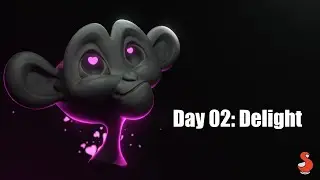 SculptJanuary19 - Day 2 Blender Timelapse