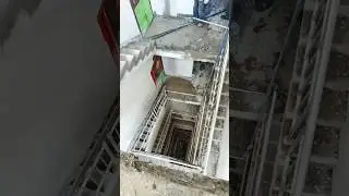 WHY Are They Cutting Down Stairs in a Multi-Story Building 