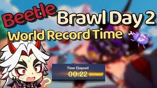 World Record Time! Beetle Brawl Event Day 2. Genshin Impact