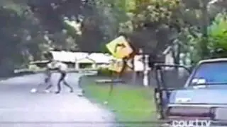 Cop with a gun VS heavy weight