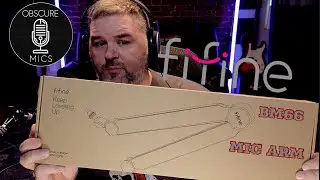 Fifine Drops Another Gem  - The BM66 Boom Arm With The K669D Dynamic Microphone