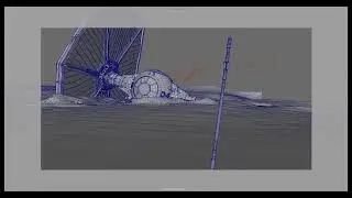 Tie fighter scene