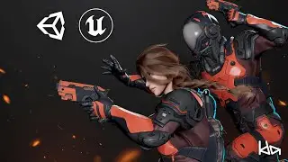 PREVIEW - GAME-READY 3D Character - Stellar Trooper