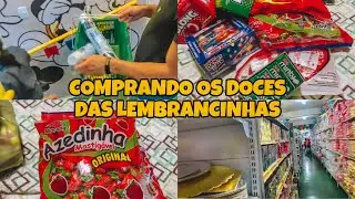 COMPRANDO OS DOCES PARA AS LEMBRANCINHAS | PREPARATIVOS DA FESTA DE PEDRO
