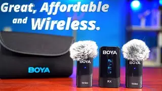 Boya BY-XM6-S2 Mini is a GREAT Alternative to Rode Wireless Go 2. Unboxing, Setup, and Review.