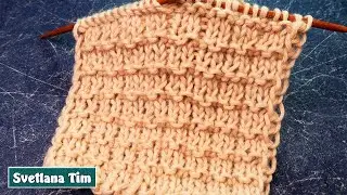 Как связать Универсальный УЗОР СПИЦАМИ 