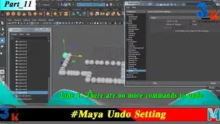 Maya Undo Command Error | Maya Infinite Undo Command | There Are No More Commands To Undo Fix Error