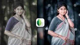 snapseed 🔥 ख़तरनाक तरीका bokeh effect realistic photo editing || background change editing