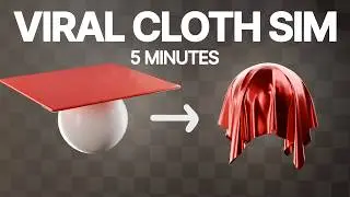 How To Make This Viral Cloth Simulation