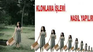 PHOTOSHOP KLONLAMA TEKNİĞİ