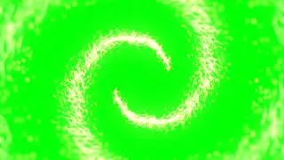 green screen effects intro and camera