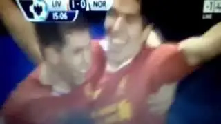 Best Luis Suarez Goal VS Norwich