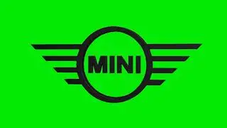 Mini 3D Logo | Green Screen Background Video