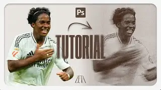 TE ENSEÑO COMO HICE ESTE DISEÑO #10 l Tutorial Photoshop 2024 l ZETA