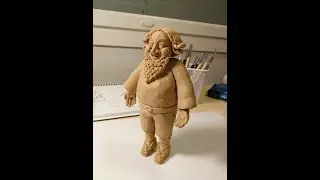 Как слепить гнома How to make a dwarf