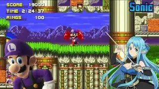 Sonic 3 A.I.R (Android) - Kacking Mario Adventure DX - Gameplay