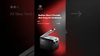 EcoFlow Wave 2 Portable Heat Pump Air Conditioner #airconditioner #ecoflow #shorts #gadgets