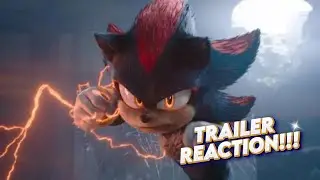 Sonic the Hedgehog 3 Official Trailer REACTION!!!