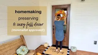 Fall in My Farmhouse | Minimalist Fall Decor