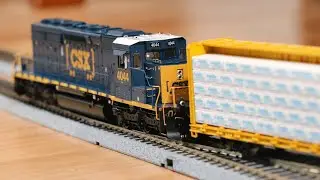 Walthers HO Scale Centerbeam Flatcar Unboxing