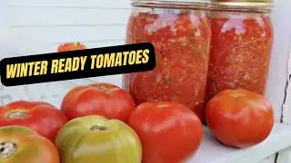How to Can Stewed Tomatoes (Pressure Canning Tutorial)