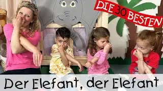 👩🏼 Der Elefant, der Elefant - Singen, Tanzen und Bewegen || Kinderlieder