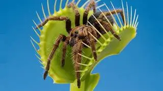 Tarantula vs Venus Flytrap